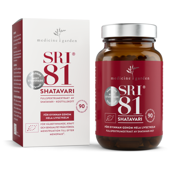MedicineGarden SRI81 Shatavari EKO 90 kapslar