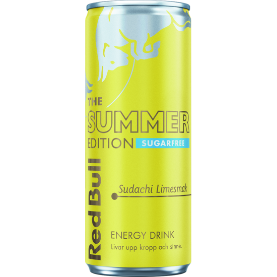 Red Bull Summer Edition Sudachi Lime Sugarfree 250 ml