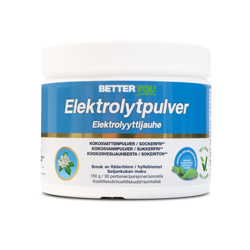 BETTER YOU Better You Elektrolytpulver Fläder 150 g