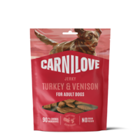 Carnilove Dog Jerky Turkey with Venison 100 g
