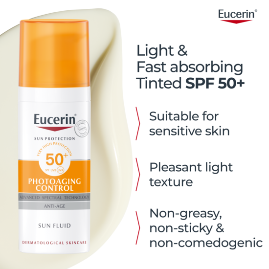 Eucerin Photoaging Control Sun Fluid SPF50+ 50 ml