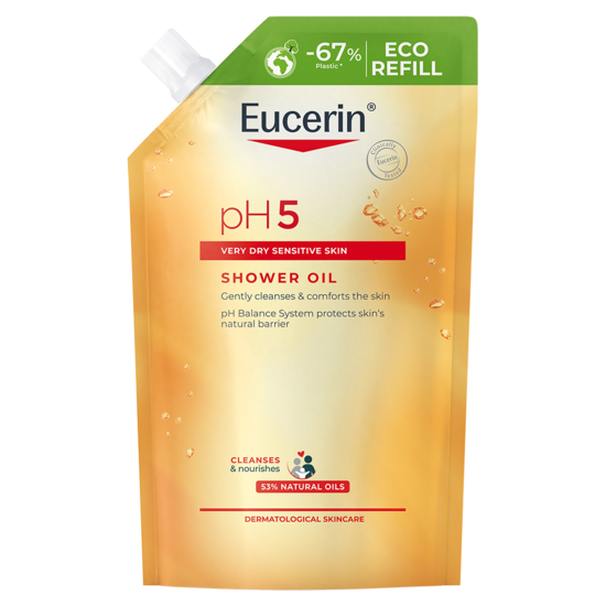 Eucerin pH5 Shower Oil parfymerad refill 400 ml