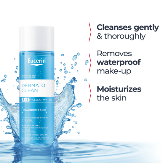 Eucerin DermatoClean 3 in 1 Micellar Water 200 ml