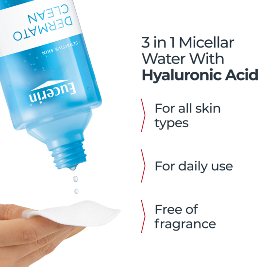 Eucerin DermatoClean 3 in 1 Micellar Water 200 ml