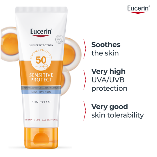 Eucerin Sun Sensitive Protect Creme SPF50+ 50 ml