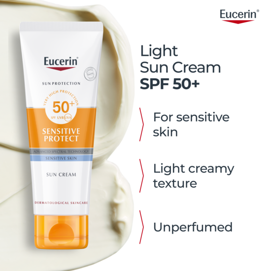 Eucerin Sun Sensitive Protect Creme SPF50+ 50 ml