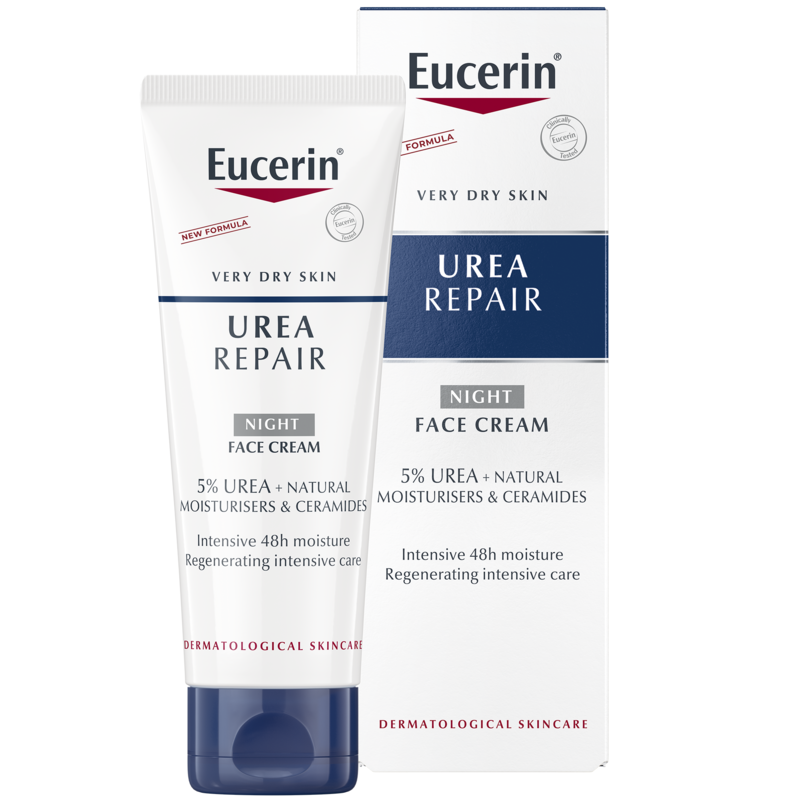 Eucerin UreaRepair Night Face Cream 5% Urea 50 ml