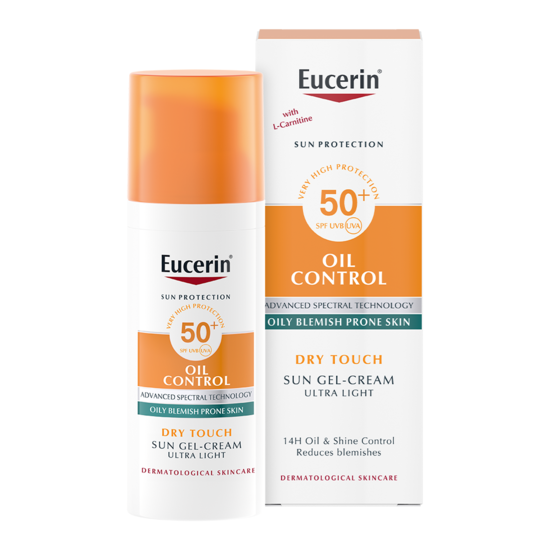Eucerin Oil Control Sun Gel-Cream SPF50+ 50 ml