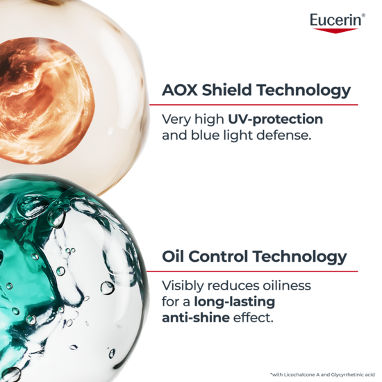 Eucerin Oil Control Sun Gel-Cream SPF50+ 50 ml