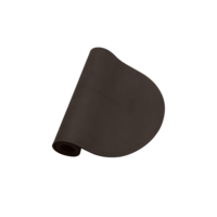 Casall Oval Pilates and Training Mat Dark Brown 8 mm