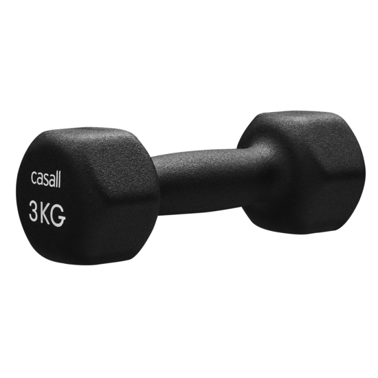 Casall Classic Dumbbell Black/White 3 kg