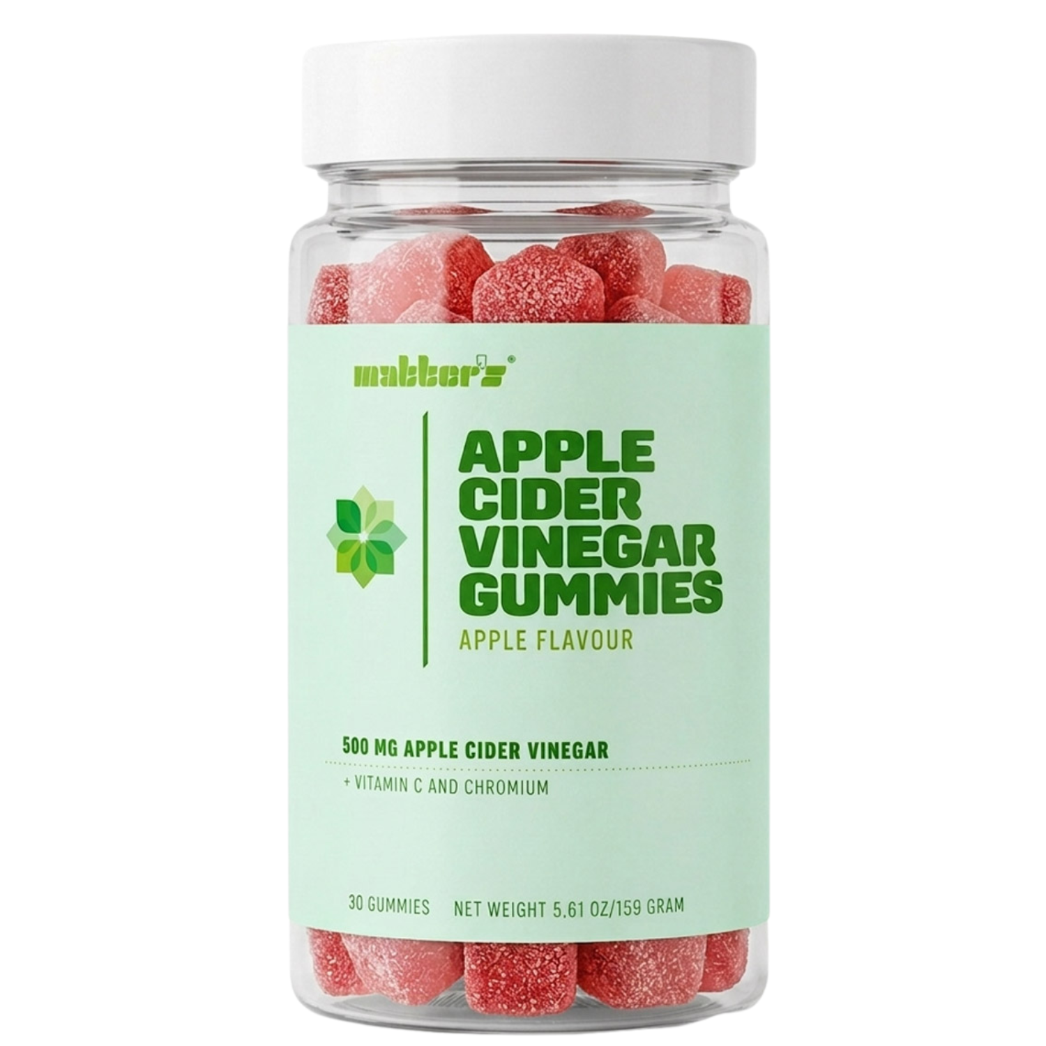 Matters Apple Cider Vinegar + Krom & C-vitamin Äpple 30 gummies