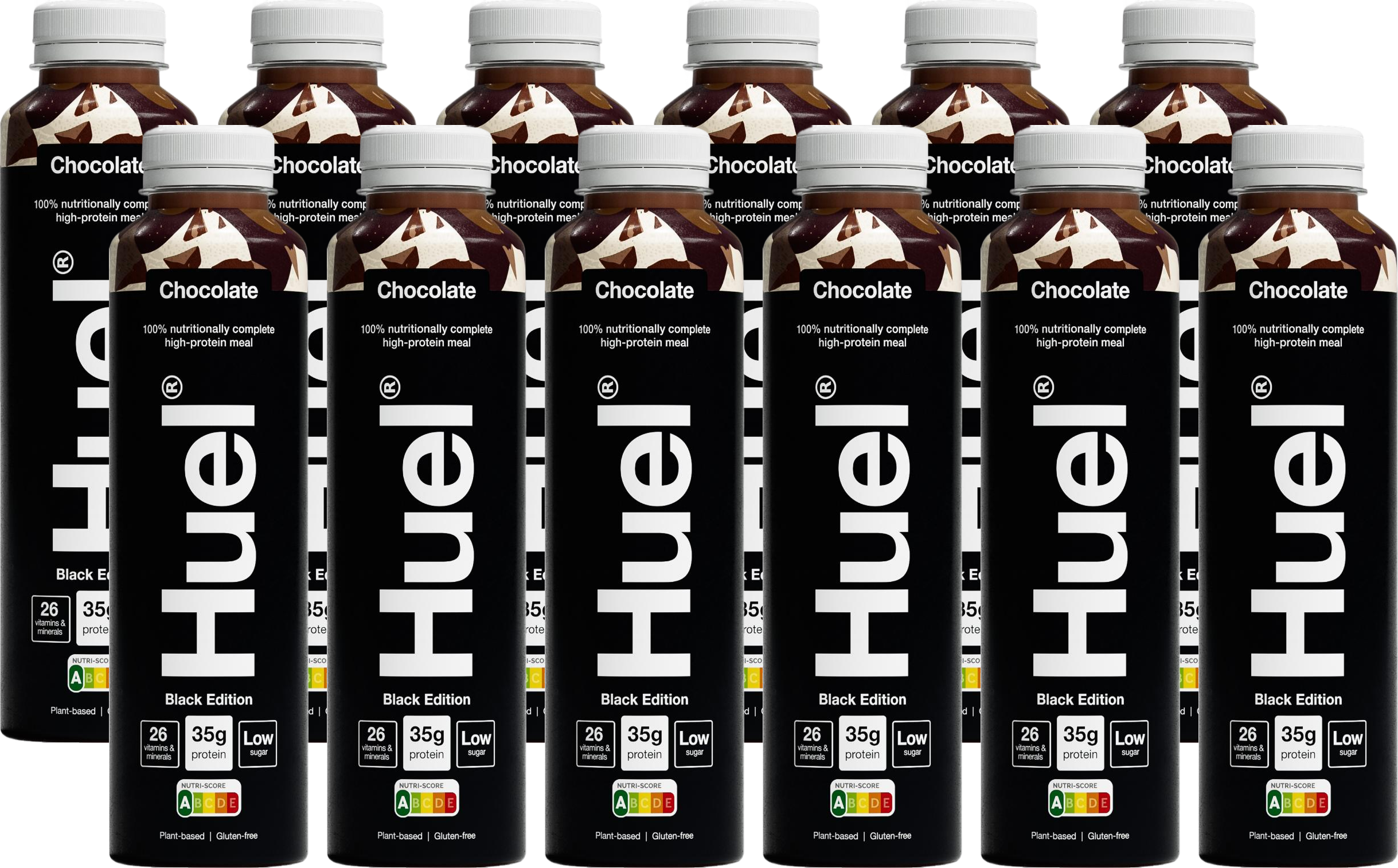 Huel Choklad Black Edition 500 ml 12-pack