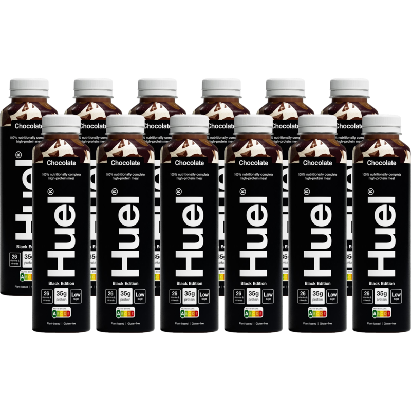 Huel Choklad Black Edition 500 ml 12-pack