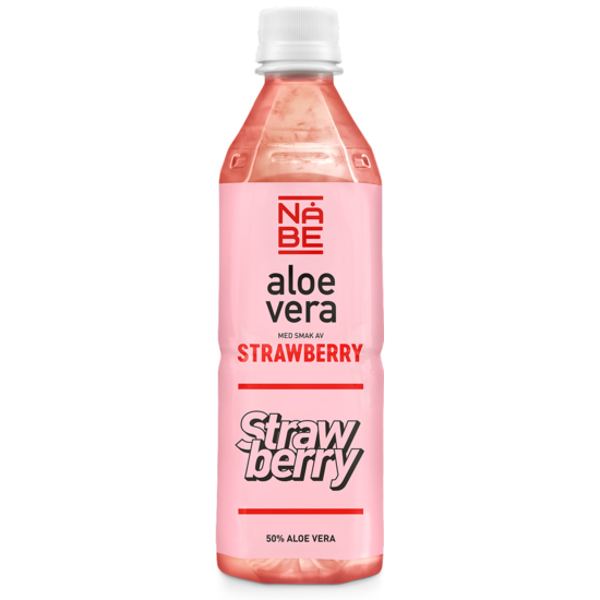 NÅBE Aloe Vera Jordgubb 500 ml