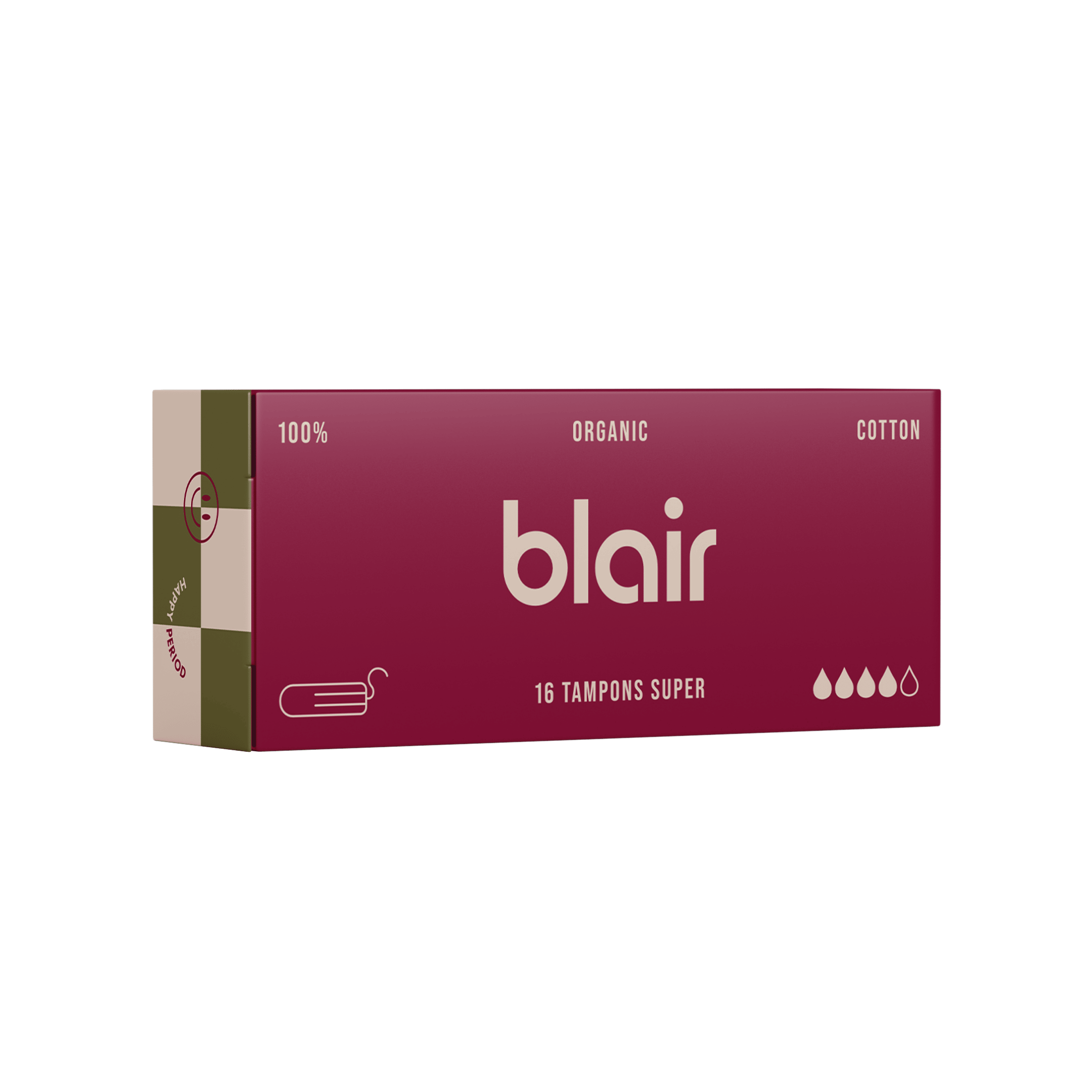 Blair Ekologiska Tamponger Super 16 pack