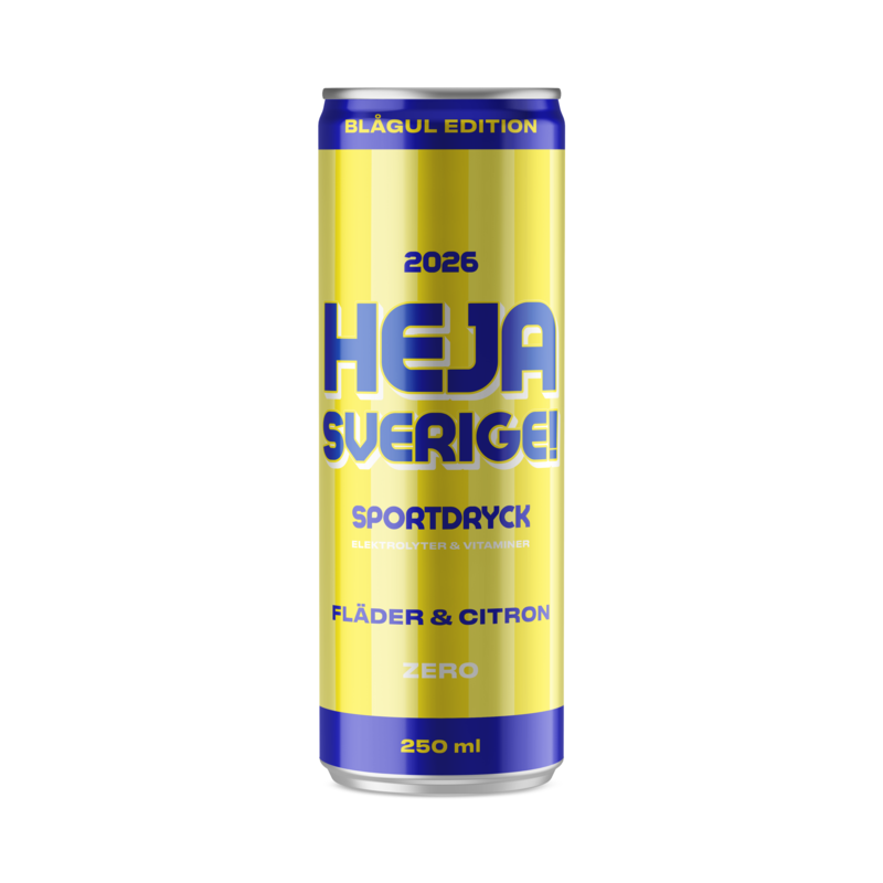 Heja Sverige Citron Fl&auml;der 250 ml