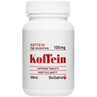 Biosalma Koffein 100 mg 200 tabletter