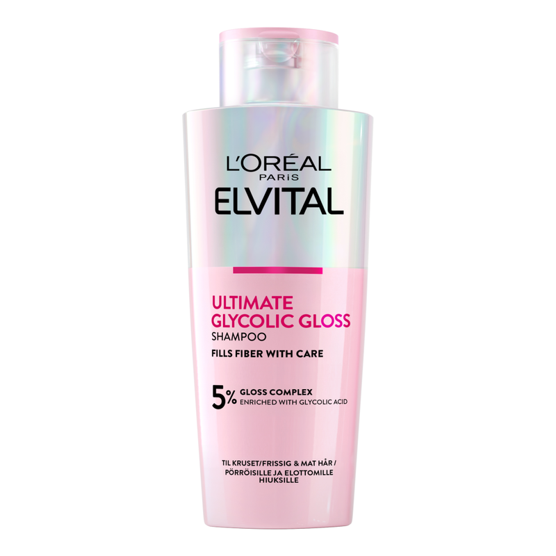 L'Oréal Paris Elvital Glycolic Gloss Schampo 200 ml