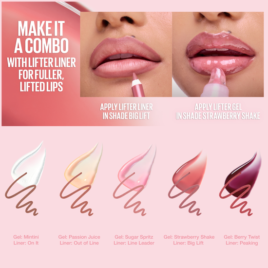 Maybelline New York Lifter Gel Oil-In-Gel Twist Penna 06 Strawberry Shake 6,6 ml