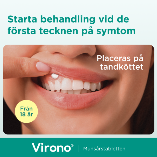 Virono 50 mg häftande buckaltablett 1 st