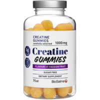 BioSalma Creatine Gummies 1000 mg Passion fruit 75 gummies
