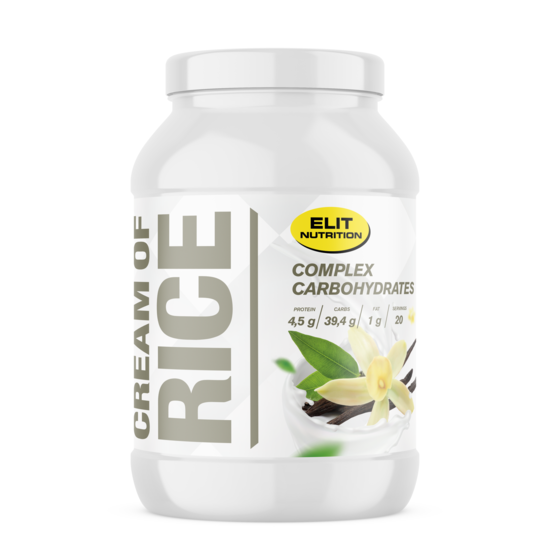 Elit Nutrition Cream Of Rice Rismjöl Vanilla 1000 g