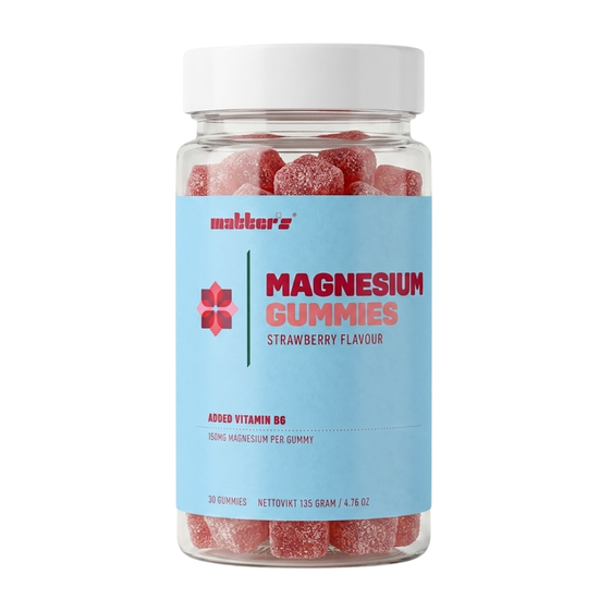 Matters Magnesium 150 mg Jordgubb 30 gummies