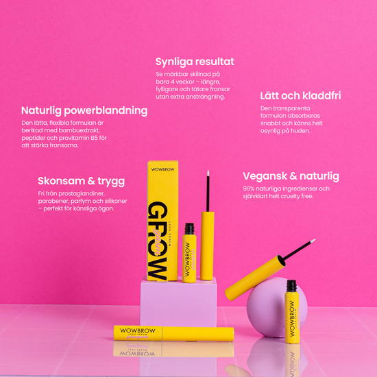 WOWBROW Grow Gasm Lash Serum 3,5 ml