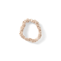 ByBarb Sidensnodd tunn ljusbeige