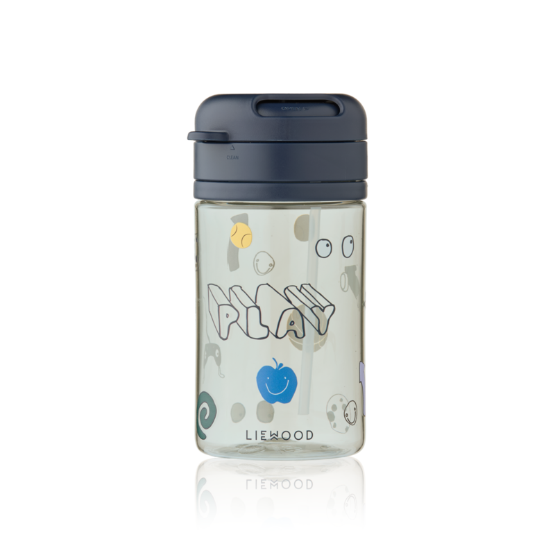 LIEWOOD Pavia Tritan Sugrörsmugg Play/Dusty Peppermint 500 ml