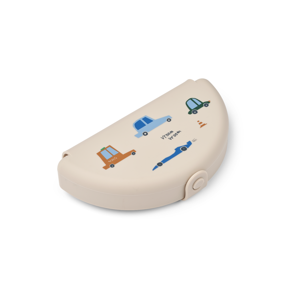 LIEWOOD Eugene Vikbar Snackbox Cars/Sandy