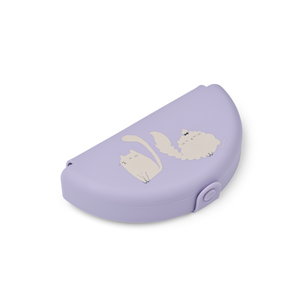 LIEWOOD Eugene Vikbar Snackbox Cat/Warm Lilac