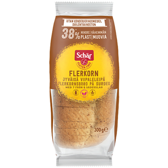 Schär Färskt Bröd Flerkorn 300 g