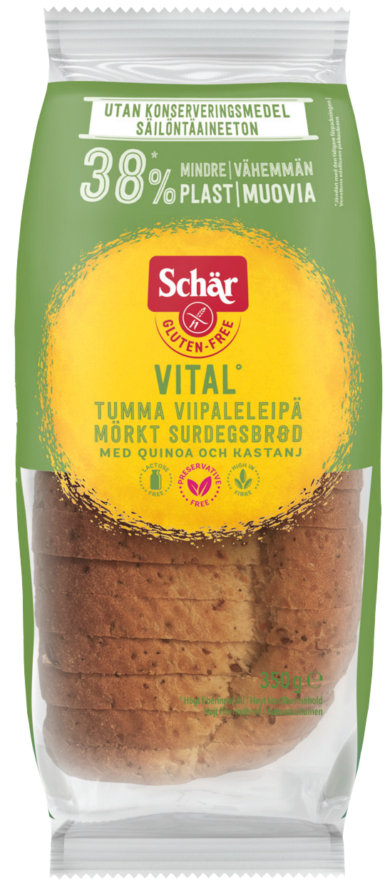 Schär Färskt Bröd Vital 350 g 