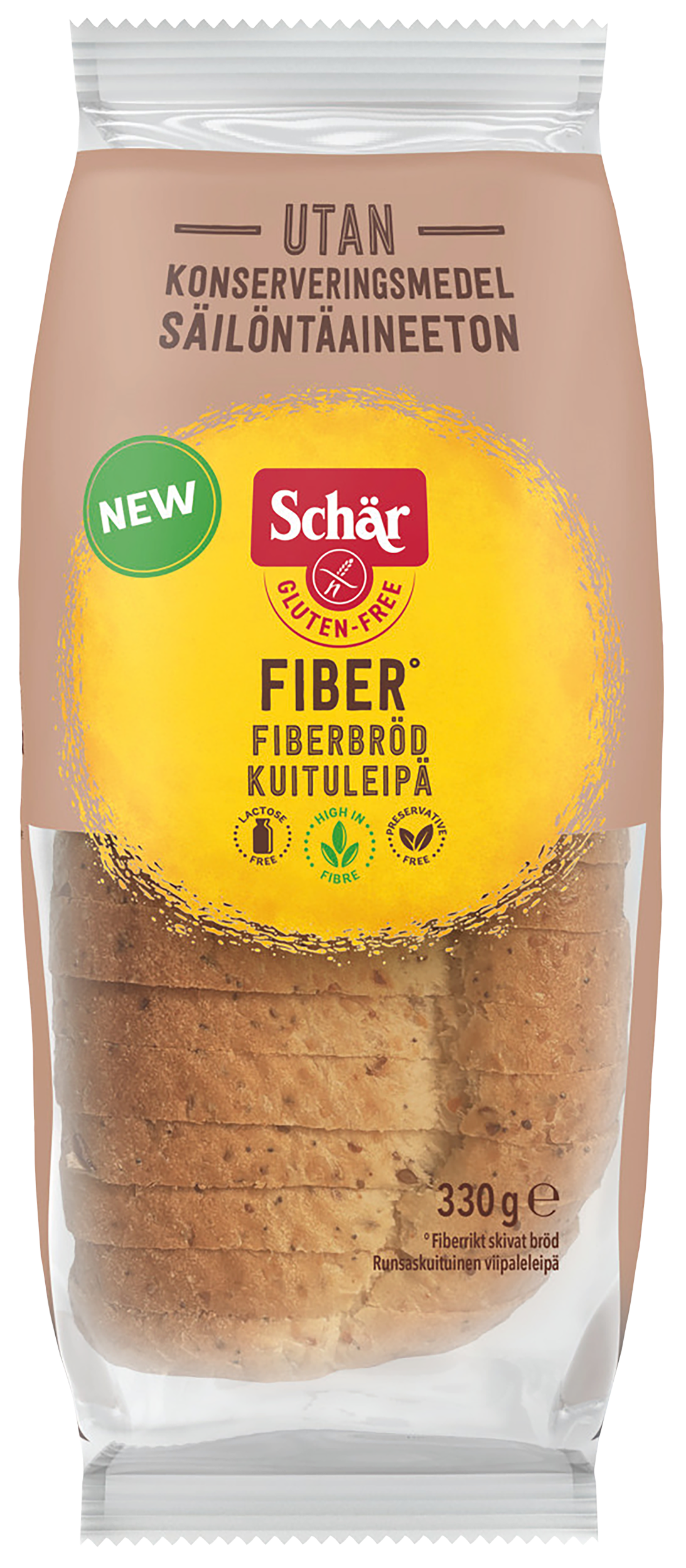 Schär Färskt Bröd Fiber 350 g
