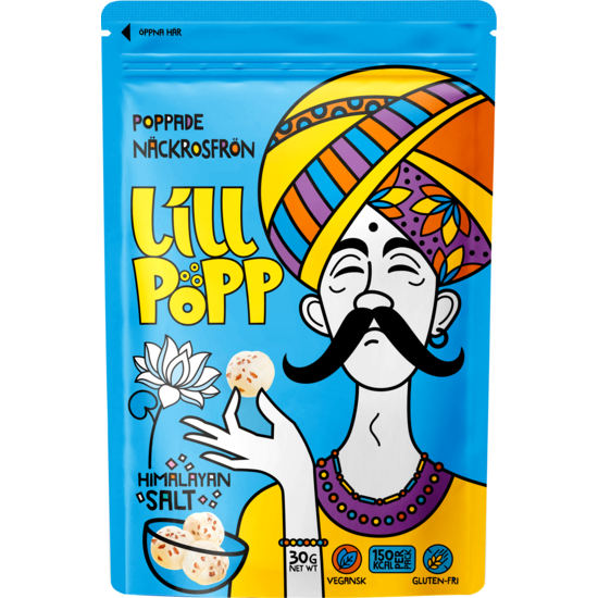 Lill Popp Poppade Näckrosfrön Himalayan Salt 30 g
