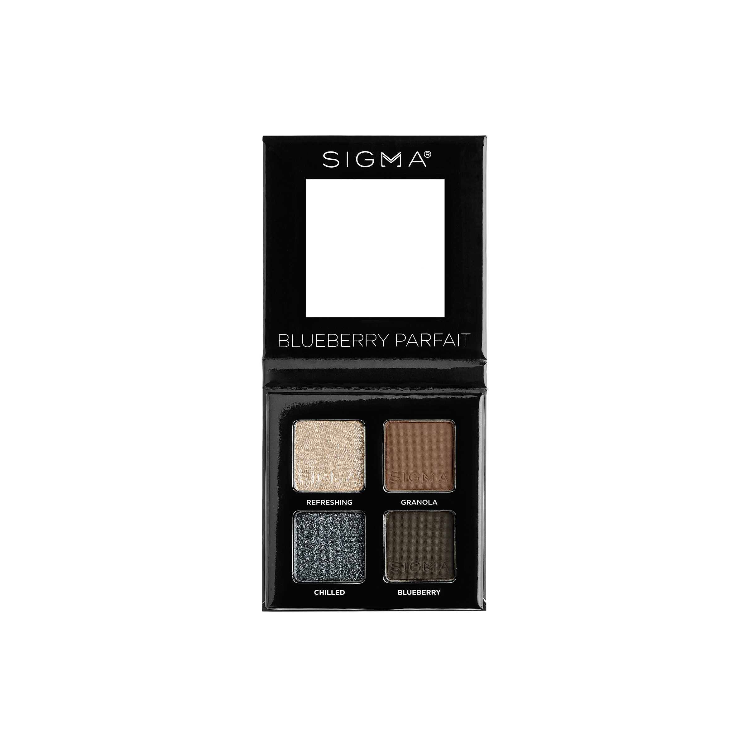 Sigma Beauty Blueberry Parfait Eyeshadow Quad mini size 4 g