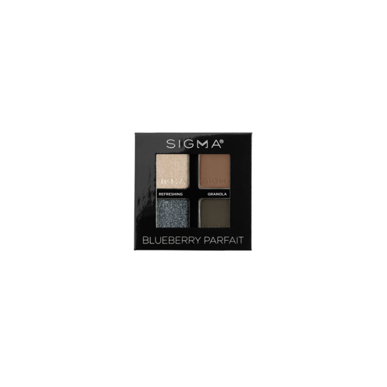 Sigma Beauty Blueberry Parfait Eyeshadow Quad mini size 4 g