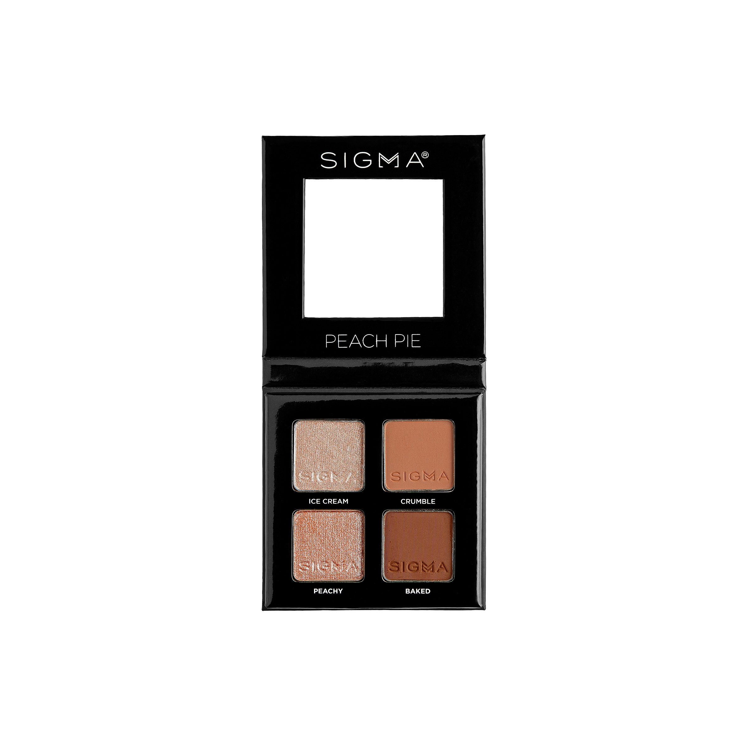 Sigma Beauty Peach Pie Eyeshadow Quad mini size 4 g