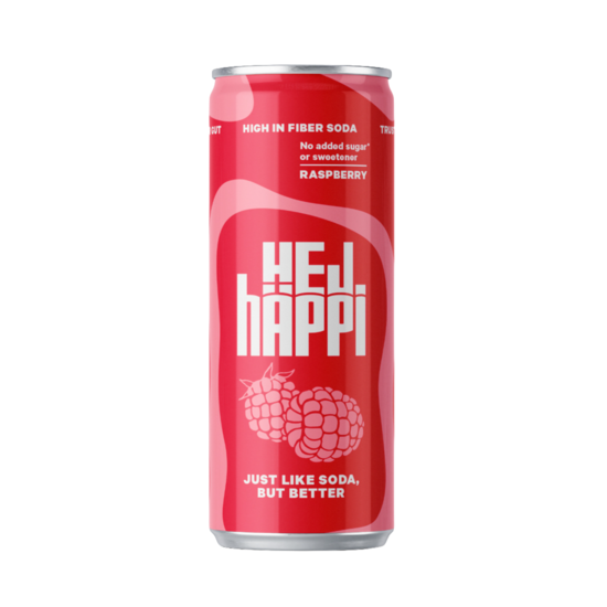 hÄppi Prebiotisk läsk Raspberry 330 ml