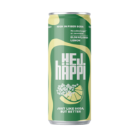 hÄppi Prebiotisk läsk Elderflower Lemon 330 ml