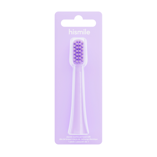 Hismile Eltandborsthuvuden Refill Purple 1-pack