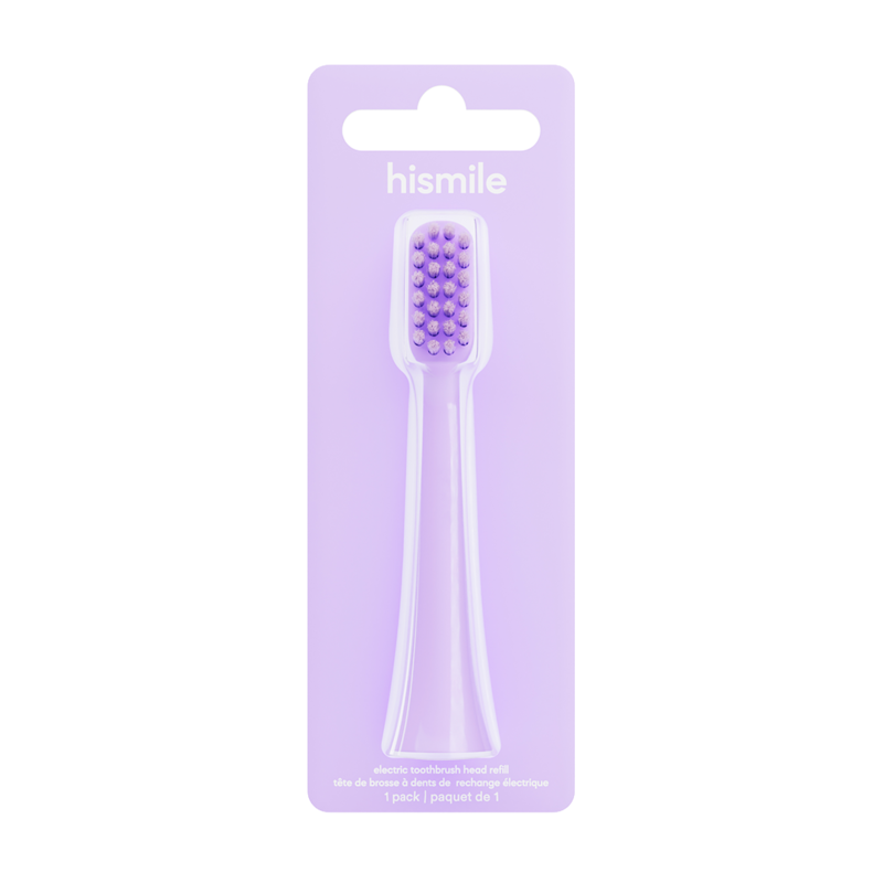 Hismile Eltandborsthuvuden Refill Purple 1-pack