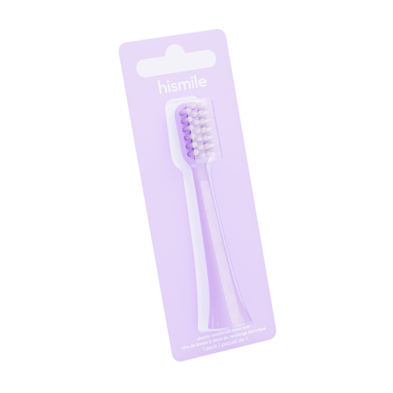 Hismile Eltandborsthuvuden Refill Purple 1-pack