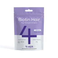 4HER Biotin Hair för hår, hud & naglar 180 tabletter