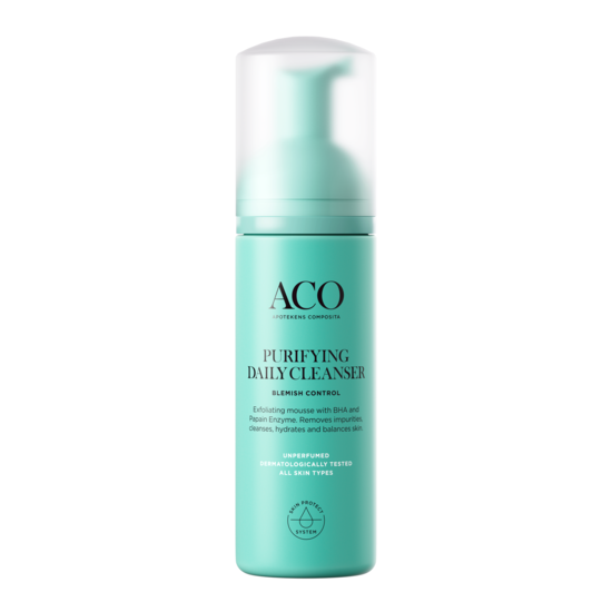 ACO Face Purifying Daily Cleanser Rengöringsmousse BHA Oparfymerad 150 ml
