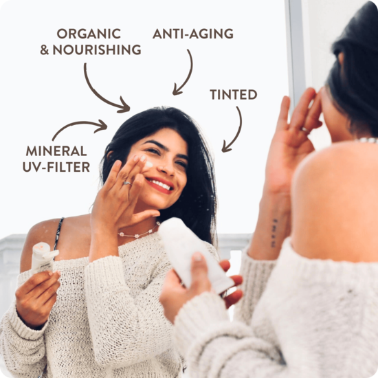 Suntribe Dagkräm med Naturliga Mineraler SPF20 Tonad 50 ml