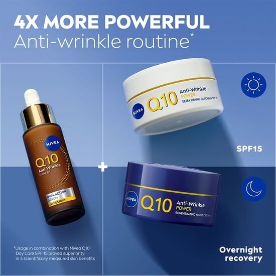 NIVEA Serum Q10 Anti-Wrinkle Expert Dual Action 30 ml