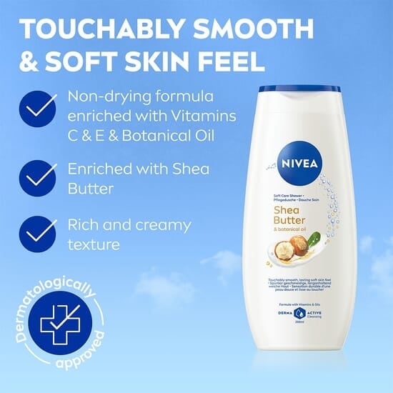 NIVEA Duschkräm Care Shea Butter & Botanical Oil 250 ml 